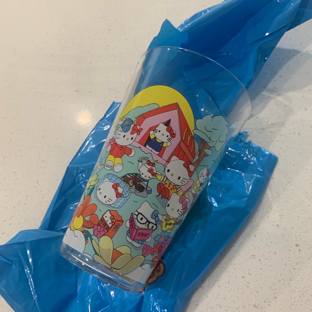 New! McDonalds Hello Kitty 2024 Collectors Edition Cup!